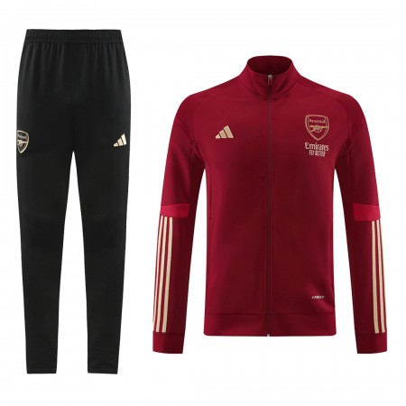 Arsenal Kind Trainings Sweatshirt Pak 2023-24 Rode